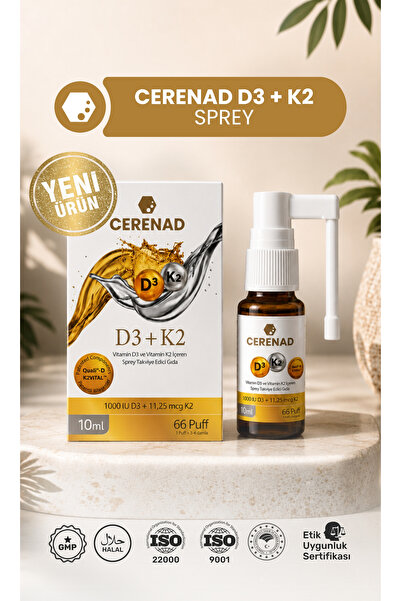 Cerenad Supplementary Food Containing D3+K2