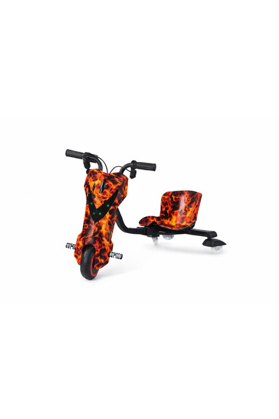stars pearl Mini Electric Drift Scooter for Kids (6" Wheels) - 3 Speeds with ...