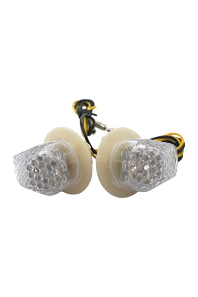 EVO MOTORS Set of 2 built-in transparent fairing indicators Kawasaki ZX ZZR A...