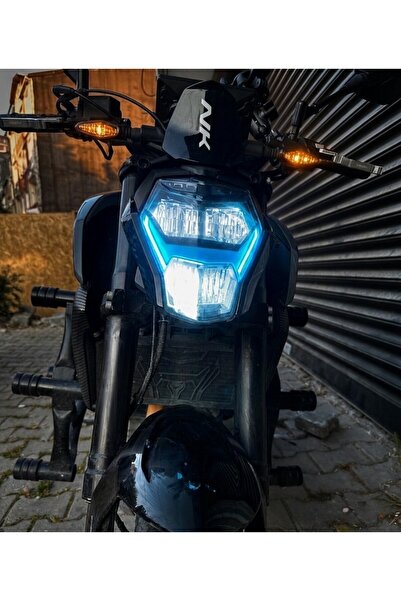 KAPLAMA MERKEZİ Cf moto 250 NK mavi far sticker folyo kaplama