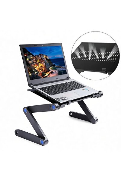 Generic Height Adjustable Laptop Stand for Desk (Aa-6),Portable Table for Lap...