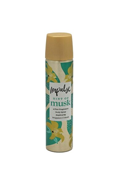 Vader Deodorant, Impulse, 75 ml Hint Of Musk, aromă de mosc.