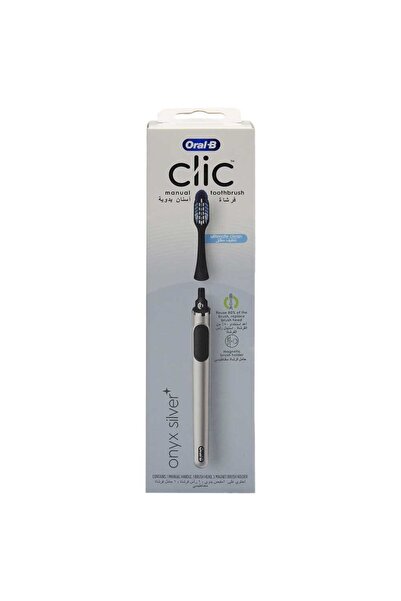 Vader Periuta de Dinti, Oral B, Clic Onyx Silver,