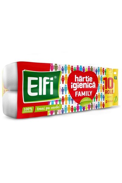 Vader Elfi Hartie Igienica 10ROLE 2STR Family,