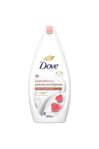 SOHO Shower Gel, Dove, 450 ml Almond Oil and Hibiscus,