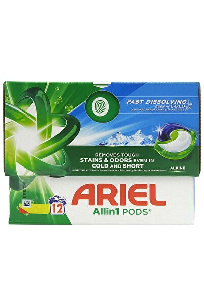 Vader Capsule detergent Ariel 12 buc All in 1 Alpine