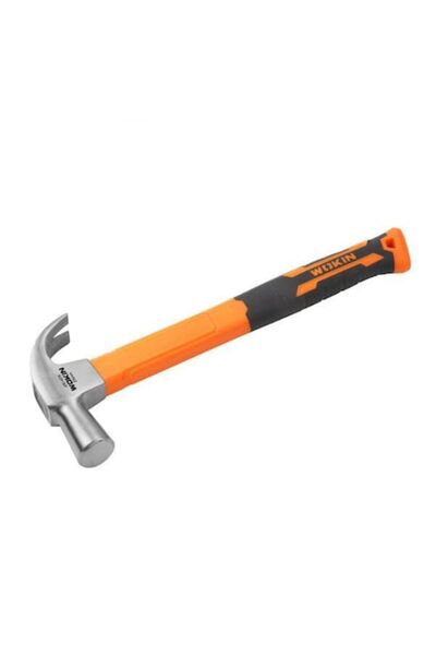 Wokin British type claw hammer 25 mm, 500 g, heat-treated forged steel head, ...