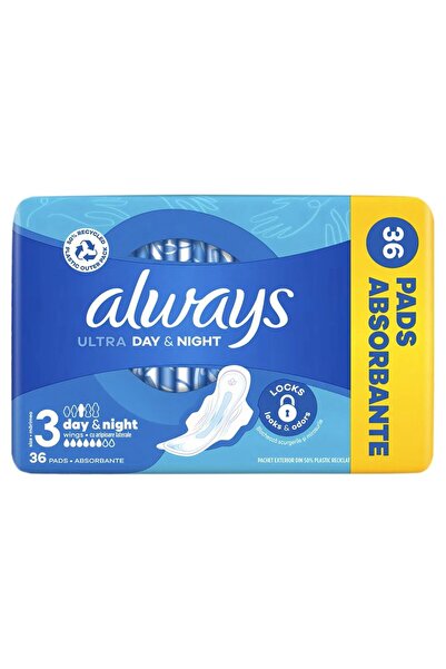 Vader Absorbant, Always, 36 bucăți Ultra Zi Noapte