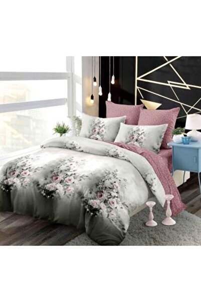 OEM Fine Cotton Duvet Cover Set with Stretchy 6 pieces 2 persons Primavara