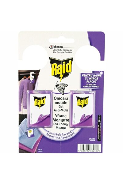 Raid Gel, Antimolii, 2 buc Lavanda