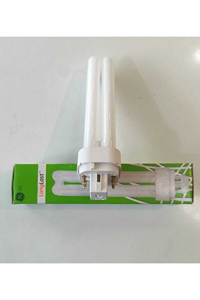 GE Biax D/E 18W G24q-2 4-Pin Enerji Tasarruflu Plesioglass Ampul (F18DBX/840/...