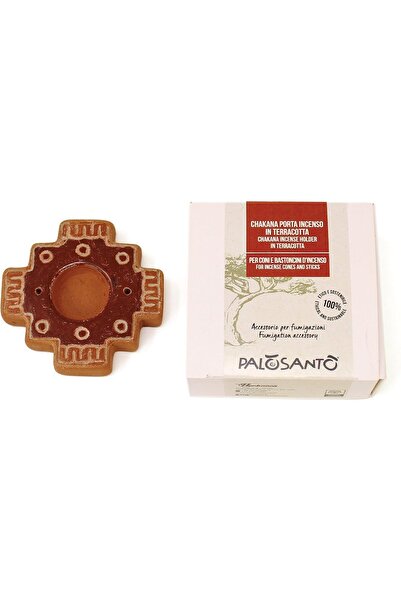 Other PALOSANTO - Chakana Terracotta Incense Holder - Handcrafted in Ecuador ...