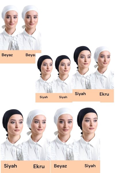 İSTANBULSTYLEMODA Απλό χωρίς ραφές Χτενισμένο Βαμβακερό Μπονέ "