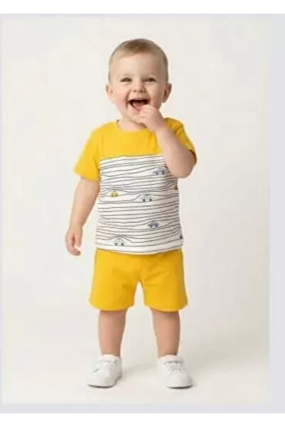 DMR Elegance 1/3 Year Old Car Printed Children's Set