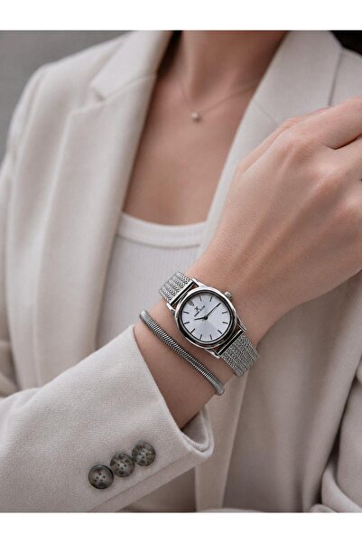 Daniel Klein Steel Cord 30 Mt Water Resistant Special Design Women Wrist Watc...