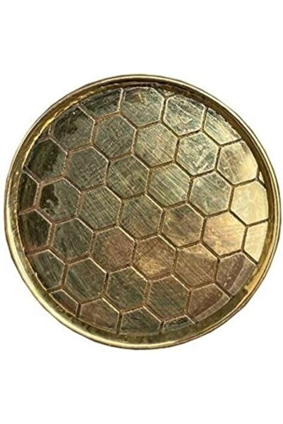 Yıldızan TAMGÜN DIAMETRU 40mm MÂNER BUTON GALBEN/PĂTRULĂ DE PIATRĂ NATURALĂ T...