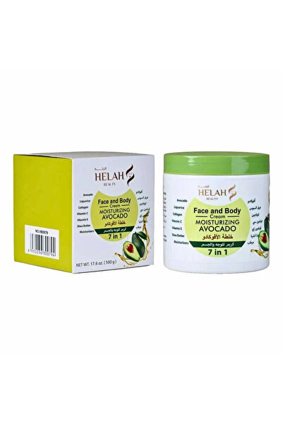 HELAH Hyl Beauty 500g 7 in 1 Avocado and Aloe Vera Extract Moisturizing Cream...