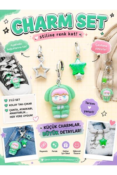 KITT stores 3'lü set Şans Charm