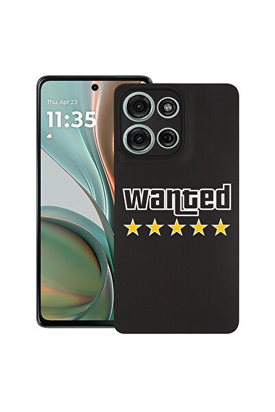 bestcase ¬Æ Husa pentru Motorola Moto G15, Wanted, Slim Silicon 0.8MM, Antiso...