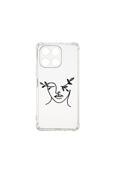 bestcase ¬Æ Husa pentru Honor 200 Smart, Anti Shock 1.5MM, Woman Abstract, Re...