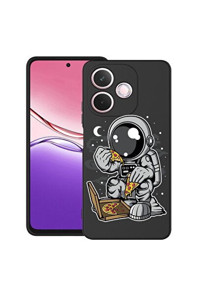 bestcase Ултра тънък силиконов калъф за OPPO A5 Pro 5G с дизайн  "Астронавтск...