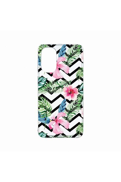 bestcase Husa Silicon, Compatibila Cu Motorola Moto G62 5G, Tropical, Reziste...