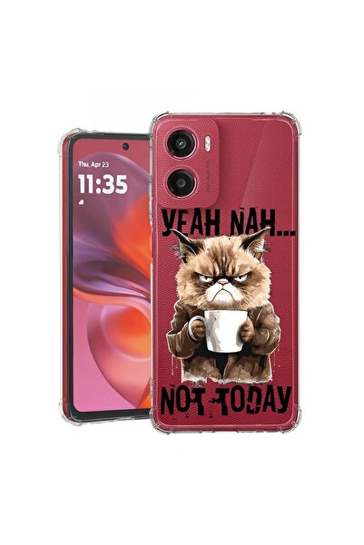 bestcase Θήκη για Motorola Moto G05, Αντικραδασμική 1.5MM, Not Today, Προστασ...