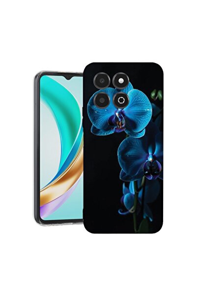 bestcase ¬Æ Husa Clear Slim Silicon Compatibila cu Honor X6c, Blue Orchid, 31...