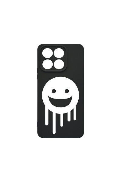 bestcase ¬Æ Husa Slim Premium Silicon 1.2MM, Compatibila Cu Honor X8a, Smiley...