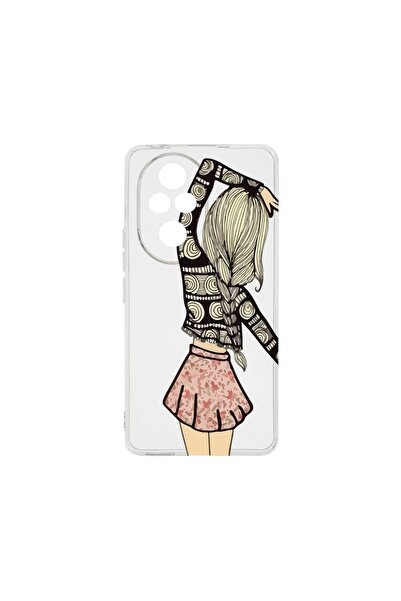 bestcase ¬Æ Husa Clear Silicon 2MM, Compatibila Cu Honor 200, Girl Friend, An...