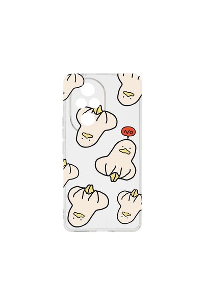 bestcase ¬Æ Husa Clear Silicon 2MM, Compatibila Cu Honor 200, Duck Pattern, A...