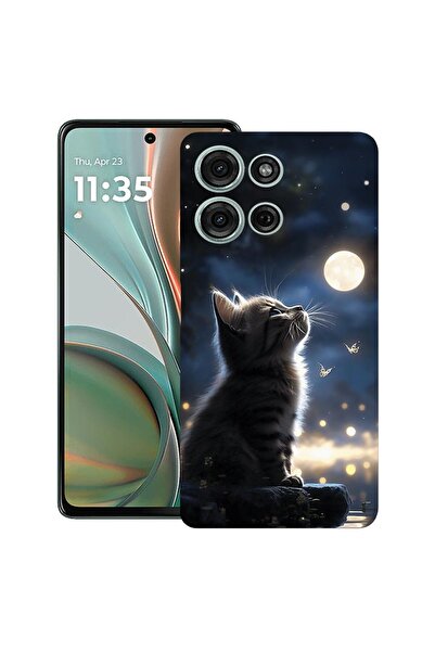 bestcase Θήκη TPU Υπέρλεπτη Συμβατή με Motorola Edge 50 Pro, Baby Cat, 180309...