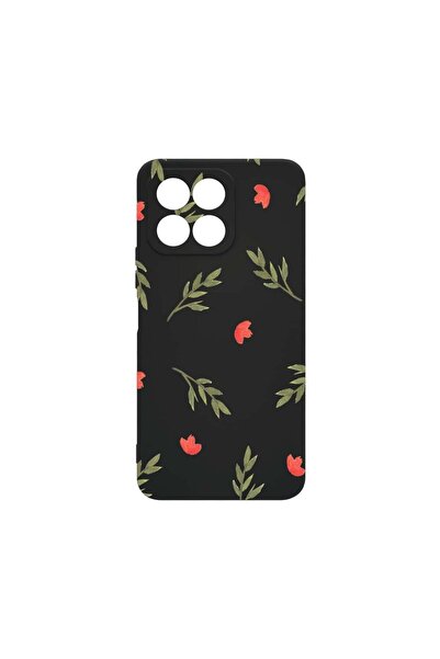 bestcase Λεπτή Θήκη Σιλικόνης 0.8MM, Συμβατή με Honor X8 5G, Λουλούδια, Ανθεκ...