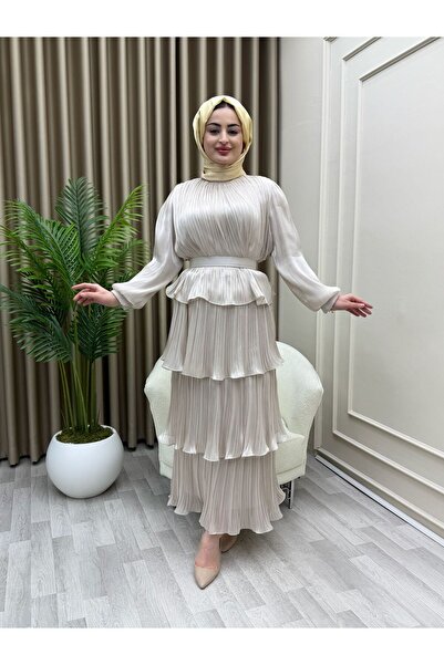 azeldembutik Eslem Yaka Taşlı Etekli Takım