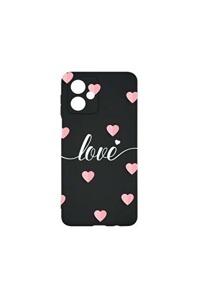 bestcase Husa pentru Motorola Moto G55, BestCase¬Æ Slim SIlicon 0.8MM, Love F...