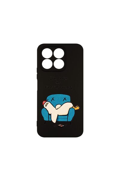 bestcase Husa BestCase¬Æ Premium Silicon, Compatibila Cu Honor X8B, I'm Sick ...
