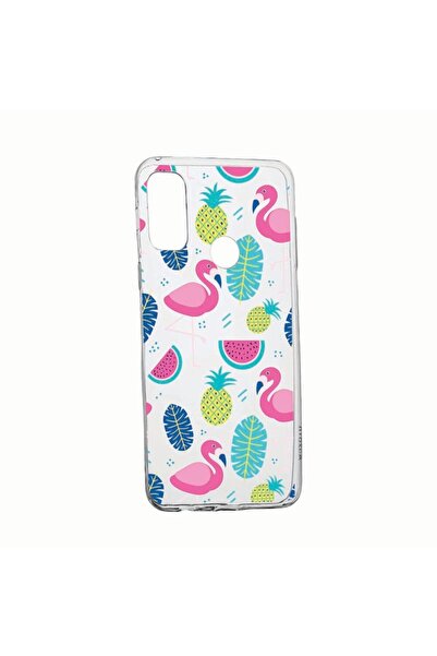 bestcase Θήκη σιλικόνης συμβατή με Oppo A15s, Φλαμίνγκο, ανθεκτική στη φθορά,...
