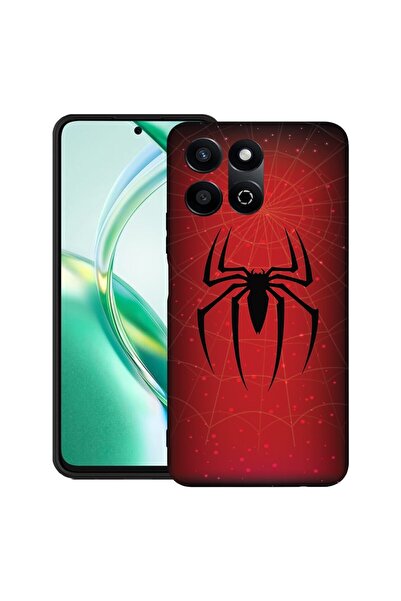 bestcase Θήκη για Honor 200 Smart, Λεπτή Σιλικόνη, Σχέδιο Αράχνης, Προστασία ...