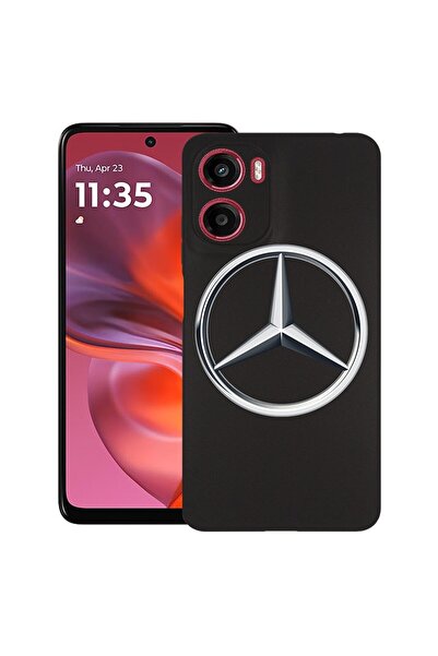 bestcase ¬Æ Husa pentru Motorola Moto G05, Mercedes-Benz, Slim Silicon 0.8MM,...