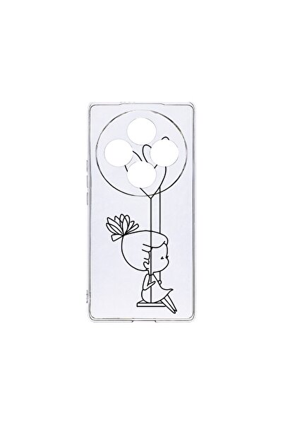 bestcase Husă transparentă din silicon de 2MM, compatibilă cu OPPO Reno12 FS ...