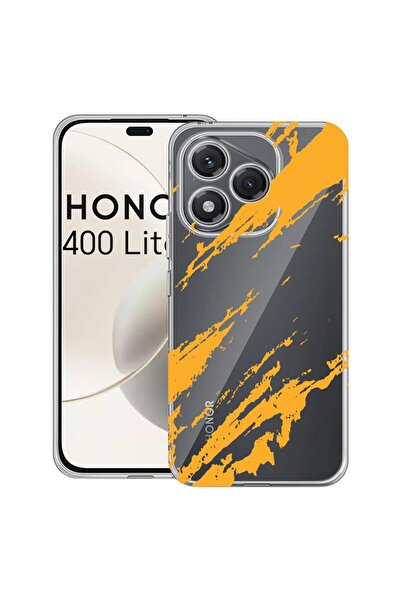 bestcase Husa pentru Honor 400 Lite 5G, BestCase¬Æ Clear Silicon 2MM, Golden ...