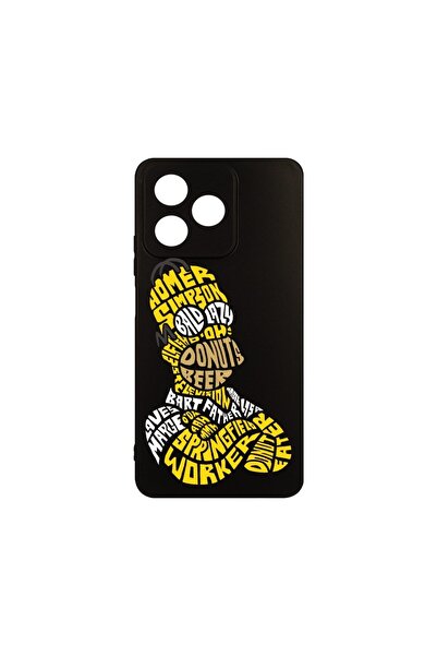 bestcase Θήκη για OPPO A40, BestCase® Λεπτή Σιλικόνη, Καλλιγραφία Homer Simps...