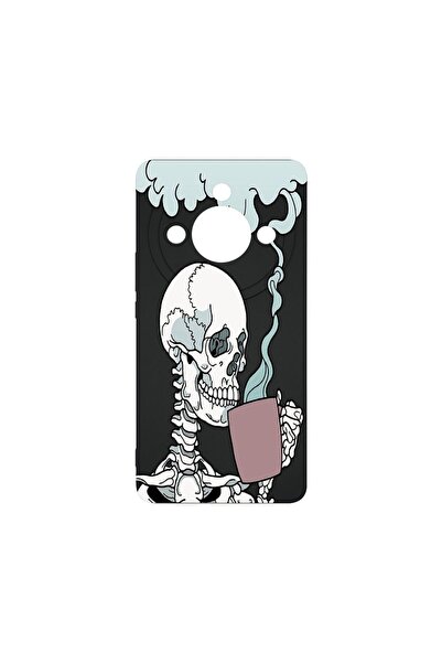 bestcase Husa BestCase¬Æ Slim SIlicon 0.8MM, Compatibila Cu Honor X50, Skull,...