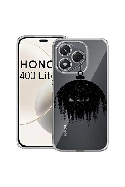 bestcase Case for Honor 400 Lite 5G, BestCase¬Æ Clear Silicone 2MM, Xmas Glob...