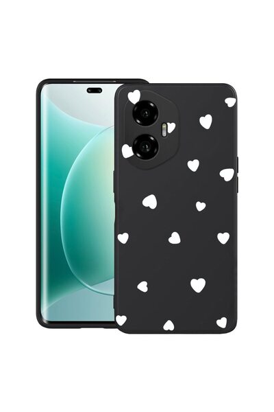 bestcase Θήκη για Honor 300 με σχέδιο καρδιάς, TPU Ματ Εξαιρετικά Λεπτή, 2052...