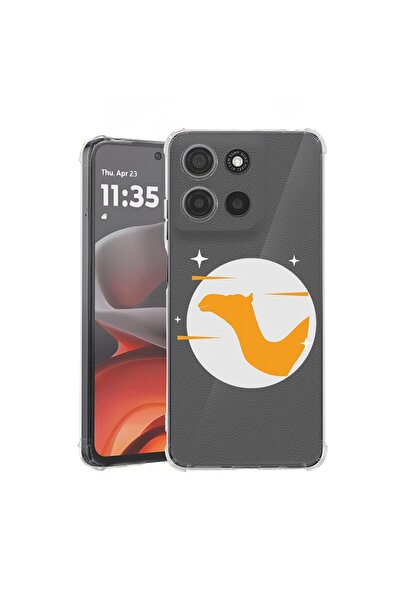 bestcase ¬Æ Husa pentru Motorola Moto G15, Anti Shock 1.5MM, Camel, Protectie...