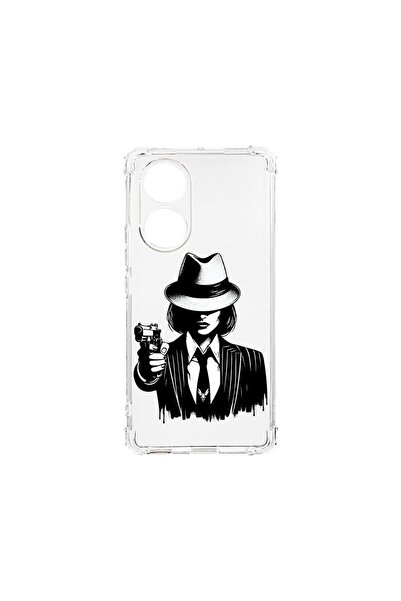 bestcase ¬Æ Husa Anti Shock 1.5MM, compatibila cu OPPO A38, Gangster Woman, A...