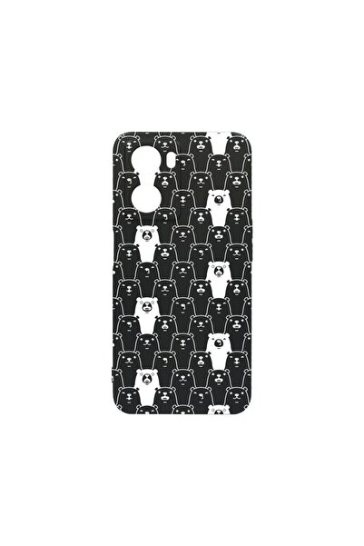 bestcase Тънък силиконов калъф 0.8ММ, съвместим с OPPO A57s, с десен на плюше...