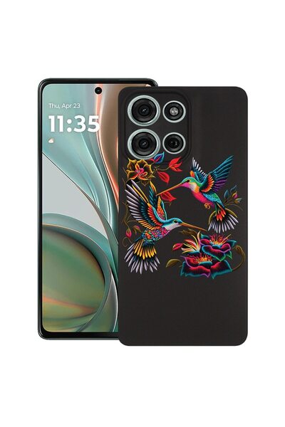 bestcase ¬Æ Husa pentru Motorola Moto G15, Hommingbird, Slim Silicon 0.8MM, A...
