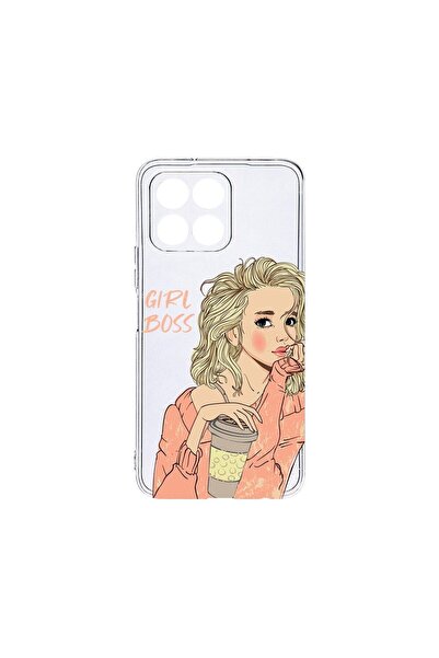 bestcase Husa BestCase¬Æ Clear Silicon, Compatibila Cu Honor 70 Lite, Girl Bo...